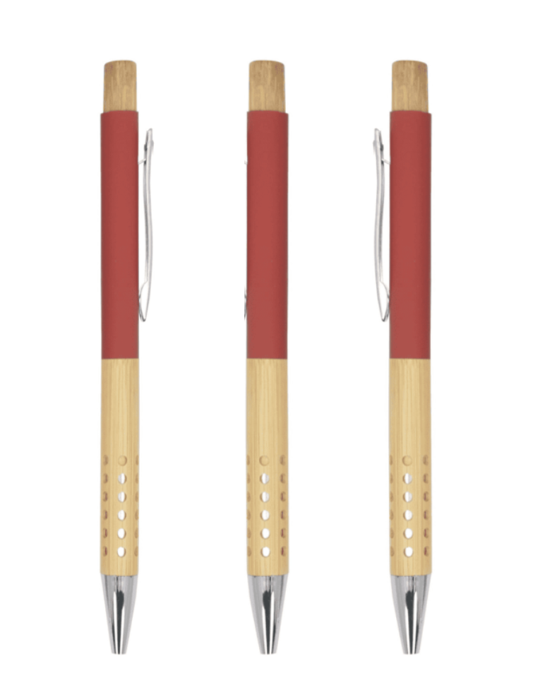 LAPICERO BAMBÚ ROJO
